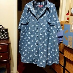 Women's 3x DENIM shirt